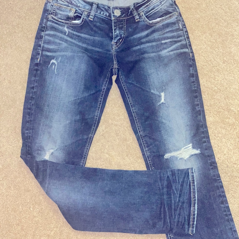 NWT Silver Berkley Straight Jeans